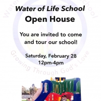 Water of Life Lutheran Preschool 오는 2/28일 12pm-4pm까지 Open House를 합니다