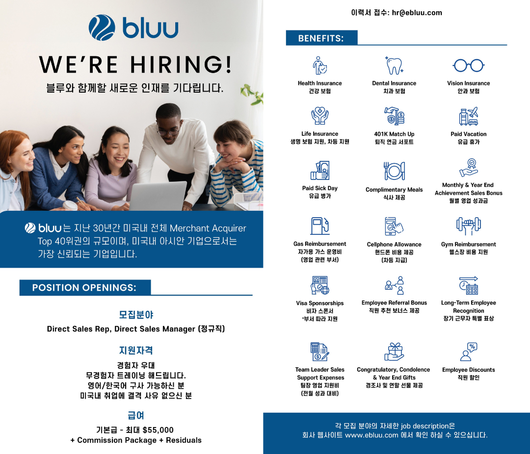 DS_MANAGER_HIRING_AD.png : Bluu 세일즈 매니저 구인