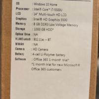 랩탑 노트북 Acer aspire R14 $200