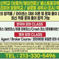 부동산면허시험(실시간Online강의)(브로커/에이전트)(맞춤형코스)(한국어,영어반)