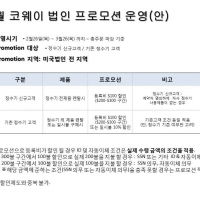 2015년 3월 코웨이 프로모션 안내