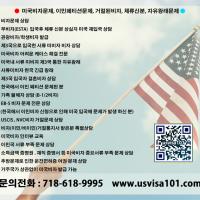 ○●미국비자문제, 이민페티션문제, 거절된비자, 체류신분, 자유왕래문제 해결●○