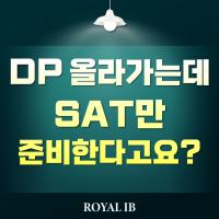 DP 올라가는 여름방학, SAT만 준비하신다고요?