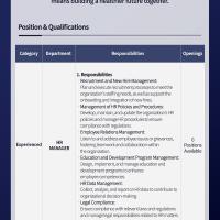 [US Pharmatech] HR MANAGER 구인