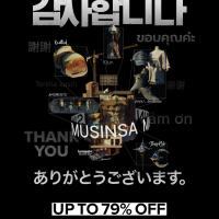 MUSINSA THANK YOU SALE UP TO 79% OFF